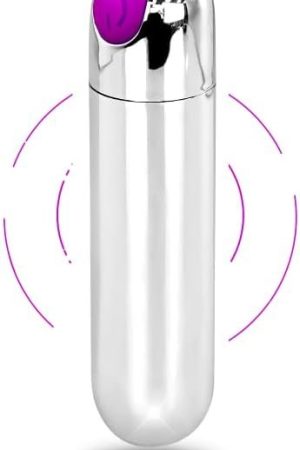 Bullet Vibrator For Precision Clitoral Stimulation, Mini Adult Massager For Travel Vibrant, Discreet Rechargeable Vibe With 10 Vibration Modes Waterproof Nipple G-Spot Stimulator Sex Toys For Women