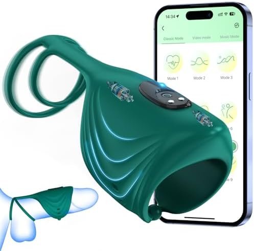 Adjustable Male Sex Toys For Men - Male Masturbator Penis Vibrator Training 10 Modes App Control, Vibrating Sex Toy Strokers Glans Trainer Stimulator With Cock Ring, Hands Free Adult Sex Toys & Games