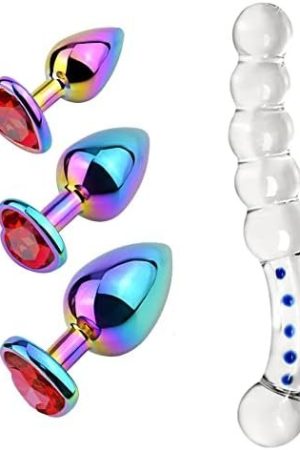 Anal Trainer Kits Different Size Butt Plug Anal Beads For Beginner