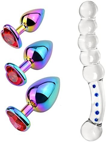 Anal Trainer Kits Different Size Butt Plug Anal Beads For Beginner