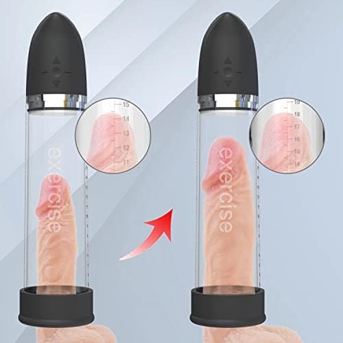 Electric Penis Vacuum Pump, Ussato Rechargeable Automatic High-Vacuum Penis Enlargement Extend Pump With 5 Suction Intensities, Penis Enlarge Air Pressure Device For Stronger Bigger Erections - Image 3