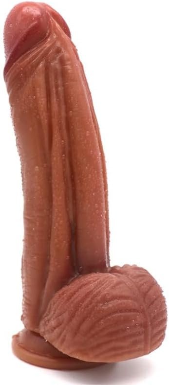 2.7'' Diameter Massive Dildos,13'' Huge Silicone Dildo With Big Firm Balls, Dual Density Large Anal Dildos For Gay Men Peneration, Flexible Thick Cock Adult Sex Toy For Women