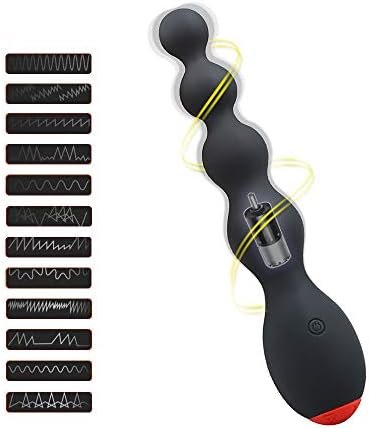 Fst Anal Bead 12 Modes Vibrating Butt Plug Rechargeable Prostate Massager Vibrator For Men Women - Image 3