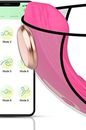 App & Remote Control Wearable Vibrator Vibrating Panties With Magnetic Clip, Silicone Clitoral Vagina Stimulator Clit Nipple Teaser Adult Toy With 10 Vibration For Women Couple And Beginners