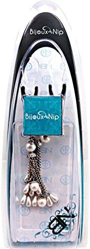 Bijoux De Nip Nipple Clamp Tweezer Chrome Chain Tassel