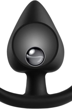 Silicone Anal Plug With Built-In Ball, Petal Pull Bead Anal Plug Sex Toys Anal Trainer Butt Plug Couple Fun Products Masturbatorer(C)