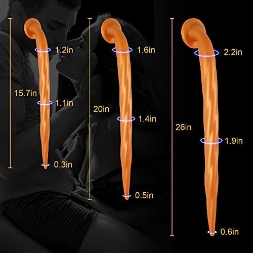 Sexy Toys, 21Inchs Butt Plug With Strong Suction Cup/Medical Silicone Sensuality Anal Toys/Oversized Anus Masturbation Anal Plug For Men Women/Prostate Massage Anus Dilator Anal Ball/Anal Beads