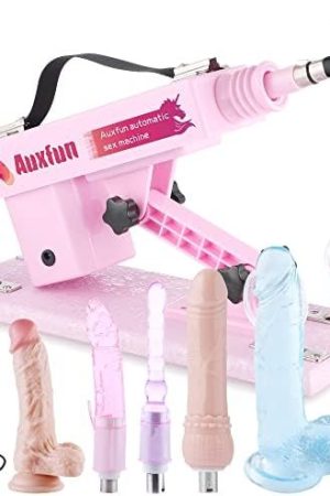 Automatic Sex Machine With 3.5" Suction Cup Adjustable Speed Love Machine With Realistic Dildos 3Xlr Connector For Sex Pleasure With 8 Attachments For Male And Female