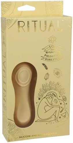 Doc Johnson Ritual - Sol - 10 Function Pulsating Vibrator - Silicone And Rechargeable - Discreet, Yellow - Image 2