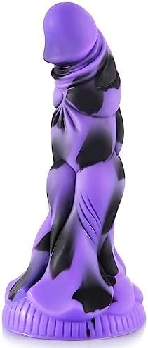 Shkanla Realistic Monster Silicone Dildo, 8.1 Inch Anal Dildo With Strong Suction Cup For Hands-Free Play, Anal Plug Prostate Massager Adult Sex Toys For Men & Women