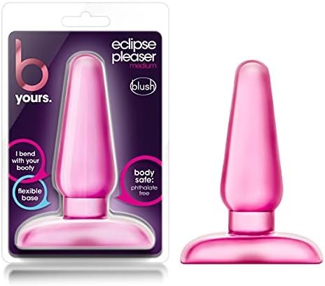 Soft Beginner Medium Butt Plug - Anal Buttplug - Sex Toys For Women - Sex Toy For Men (Purple)