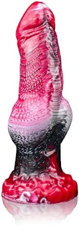 9" Dragon Dildo Realistic Fantasy Dildo With Big Knot, Huge Dildo Silicone Monster Dildo With Strong Suction Cup, Thick Dildo Giant Anal Dildo Knot Alien Wolf Dildo, Adult Toys For Women Men
