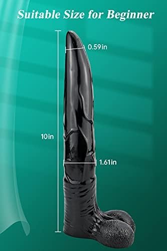 Romi Animal Penis 10.2" Ultra Long Realistic Deer Elk Dildo Cock Anal Plugs Artificial Sex Toys - Image 3