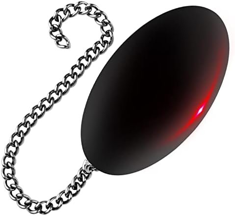 Large Anal Plug With Chain, Large Butt Plug With Oval Egg, Big Butt Plug With Soft Silicone, Big Anal Plug, Large Buttplug, Huge Butt Plug, Huge Anal Plug, Big Anal Trainer, Adult Anal Sex Toys (L)