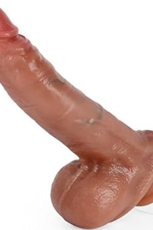 8.5" Realistic Dildo, Lifelike Dual-Layered Liquid Silicone Dildo With Hands-Free Strong Suction Cup, Vaginal Anal G-Spot Stimulator Fake Penis Adult Sex Toys For Women And Men Fresh