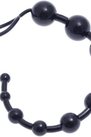 Anal Beads Butt Plug Anal Chain Link 10 Graduated Anal Play Beads With Stopper Pull Loop Sex Toy For Beginners Anal Toys Gay Sex Toys, Butt Plug For Women