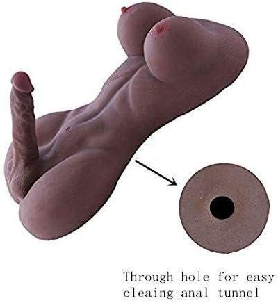 Solid Sex Dolls Realistic Human Torso Masturbation Dildo And Anal Love Dolls Dildo Sex Toys For Women For Men (Flesh) - Image 3