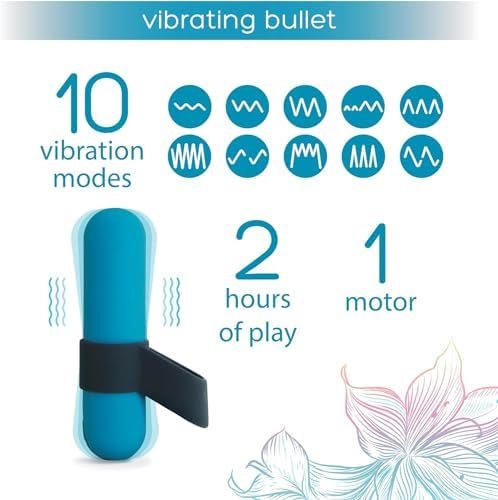 Plusone Bullet Vibrator For Women - Mini Vibrator Made Of Body-Safe Silicone, Fully Waterproof, Usb Rechargeable - Personal Massager With 10 Vibration Settings - Image 3