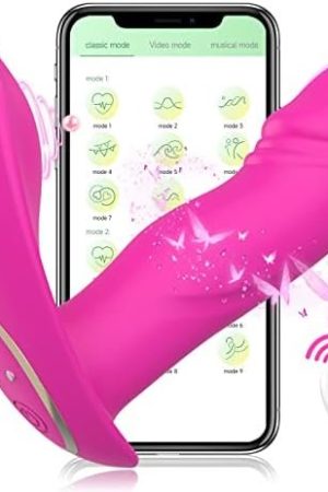 Wearable G Spot Dildo Vibrators Adult Sex Toys For Women Couples, App Remote Control Panty Clit Mini Vibrator With 9 Quickly Powerful Vibrating Modes Vibrating Panties Quiet Rose Dildos Sex Machine
