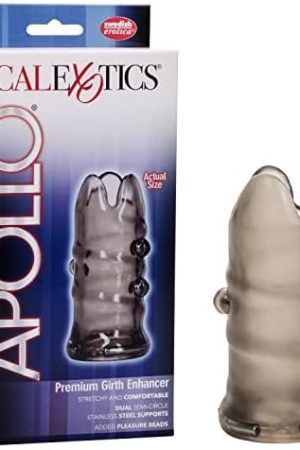Calexotics Novelties Apollo Premium Girth Enhancers, Smoke