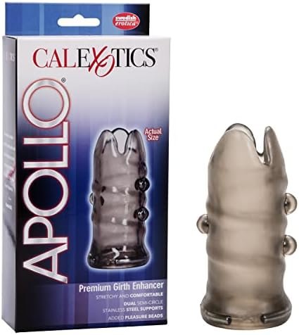 Calexotics Novelties Apollo Premium Girth Enhancers, Smoke