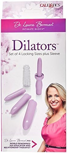 Calexotics Dr. Laura Berman Dilator Set, 4 Locking Sizes Plus Sleeve - Image 3