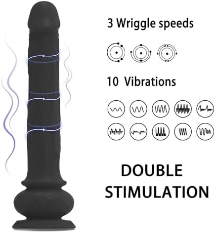 Dildo Anal Vibrator Adult Women Toys,Anal Butt Plug Vibrator With Remote Control Adult Pleasure Prostate Massager,Anal G-Spot Stimulator With Suction Cup,Sex Toys For Male And Female… - Image 3
