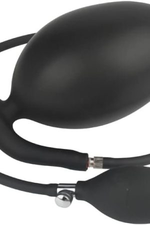 Inflatable Anal Plug Sex Toys Liquid Silicone Butt Plug Anal Training With Detachable Needle Separable Butt Expand Trainer Anal Toys For Women Men Couples Perineum Massager Backdoor Stimulator Dildo