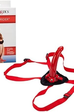 Calexotics Sophia'S Red Rider Harness With Dong, Se-7658-11-3