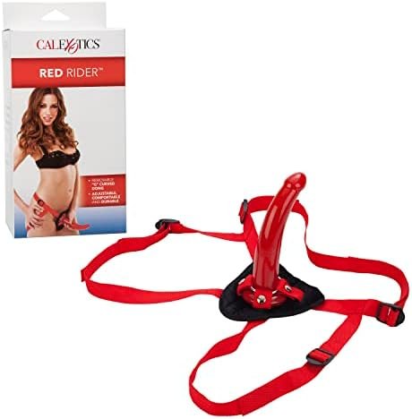 Calexotics Sophia'S Red Rider Harness With Dong, Se-7658-11-3