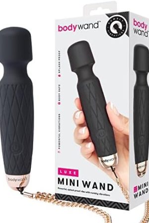 Bodywand Luxe Mini Wand | Mini Vibrating Wand For Her | Sexual Pleasure Tools For Women | Adult Sex Toys For Couples | Powerful Splash Proof Vibe With Rumbling Vibrations | Gifts For Women