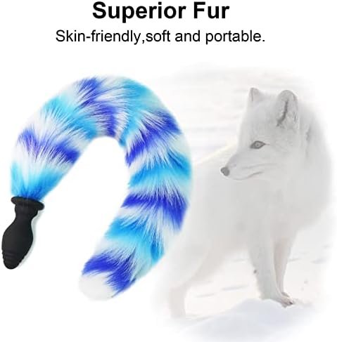 Fox Tail, Butt Plug With Smooth Long Fox Tail Anal Sex Toys Role Play Flirting Animal Tail/Anal Plug Fox Tail Sex Toys For Women/Cosplay Play-Mix Colors5 - Image 2
