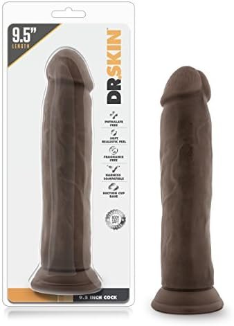 Blush Dr Skin 9.5 Inch Realistic Suction Cup Dildo