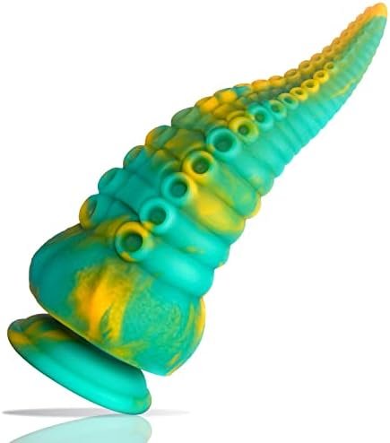 Tentacle Realistic Dildo For Women: 8.7" Big Anal Dildo With Strong Suction Cup, Huge Monster Liquid Silicone Anal Plug Prostate Massager For Hands-Free Play Adult Sex Toys For Women