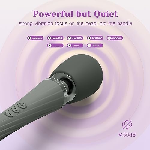 Tracy'S Dog Vibrator Wand, Adult Sex Toy For Clitoral Stimulation, Magic Cordless Handheld Powerful Vibrating Massager For Women Partner Play With 5 Rotation Modes & 3 Speeds - Image 3