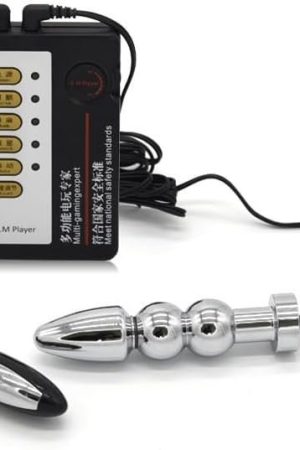 Anal Vibrator With Electric Shock Anal Butt Plug Vibrators Bdsm Prostate Massager Clitoral G-Spot Stimulator Remote Control For Men Inserting Toys