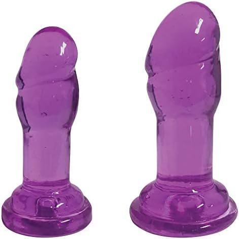 Lynx Ice Dual Dong Plugs - Pink - Image 2