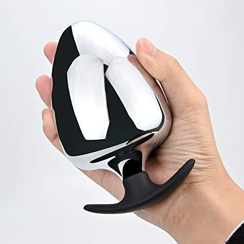 Romi Large Massive Metal Anal Plug Personal Massager For Unisex Provide A Full Feeling Designed For Experienced Or Intermediate Players (Small) - Image 2