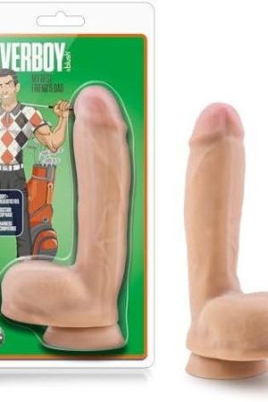 Blush Coverboy 8 Inch Realistic Dildo Suction Cup Base For Hands Free Play & Harness Compatible - My Best Friend'S Dad - Lifelike Feel Adult Sex Toy For Him Her Couples