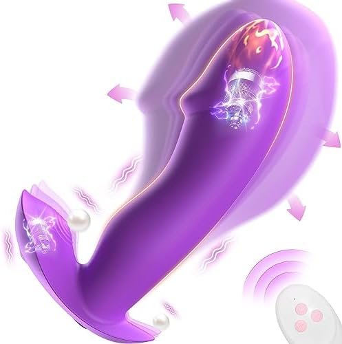 Couple Sex Toys Anal Vibrator Prostate Massager, Mtsige Inflatable Butt Plug With 10 Vibration Modes, Remote Control Dildo Vibrator Gspot Stimulator, Sex Toy For Adult Male Famale Men Women & Couples