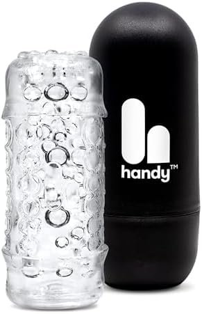 The Handy Mermaid Collection Pearl Penis Sleeve - Masturbator Sleeve Stroker Adult Sex Toy For Men - Open-Ended Male Masturbator Sleeve
