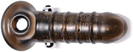 Trinity Vibes Vibrating Girth Enhancing Sheath, Black (Af150) - Image 3
