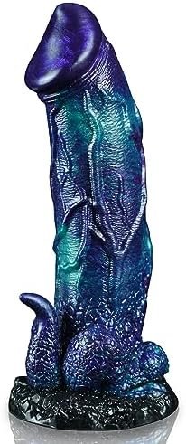 Huge Monster Dildo Thick Giant Anal Adult Sex Toys For Women & Men, 8.9In Big Long Fantasy Silicone Horse Knot Dildo Sex Machine, Alien Massive Suction Cup Penis Realistic Dildo For Anal & G Spot Play