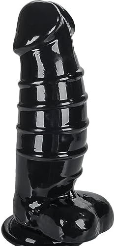 11.2" Extra Large Realistic Dildo With Black Suction Thick Dildo For Hands Free Play For Men And Women Vaginal And Anal Pleasure - Wide Dildo - Soft Dildo Enhances Your Experience With Adult Toys
