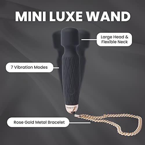 Bodywand Luxe Mini Wand | Mini Vibrating Wand For Her | Sexual Pleasure Tools For Women | Adult Sex Toys For Couples | Powerful Splash Proof Vibe With Rumbling Vibrations | Gifts For Women - Image 2