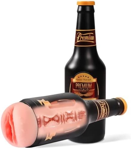 Male Masturbator Male Sex Toy, Realistic Beer Bottle Textured Pocket Pussy For Men, Masturbation Cup Mens Stroker, Toy Adult Male Sex, Sex Toy For Men, Pocket Pussies Men Sex Toy