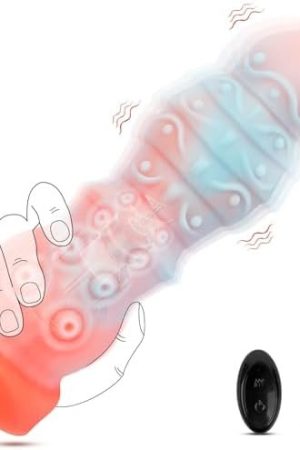 Fantasy Knot Dildo Adult Sex Toys, 9 Inch Huge Thick Dildo Monster Dildos With 7 Vibration Modes, Big Giant Dildo Vibrating Dildo, Anal Toys G Spot Vibrator Dildo Anal Sex Toys For Men Women