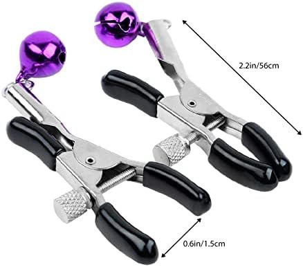 Nipple Clips Clamps For Women/Men Adjustable Nipple Entrainment Metal Chain Non Pierced Nipple Ring Jewelry For Couple Flirting - Image 3