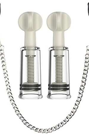 Nipple Clamps With Nipple Sucker Set Morghabe Bdsm Breast Sucking Cup Erotic 2 Pcs Nipple Suction Vacuum Pump Pussy Clit Clitoris Simulator For Woman Adult Sex Toys