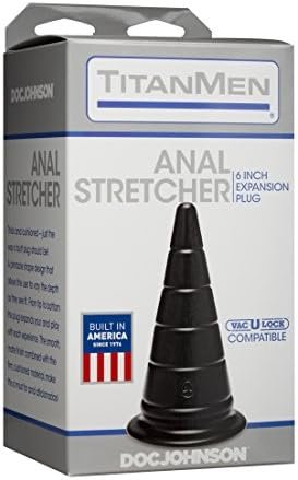 Doc Johnson Titanmen - Anal Stretcher - 6 Inch Vac-U-Lock Compatible Expansion Plug - Image 2